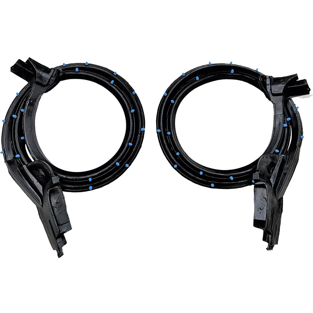 Fairchild Industries - Automotive Replacement Parts; Type: Door Seal Kit ; Application: 1984-1989 Chevy Corvette Latex Door Seal Kit, OEM# 17986019, 17986020 replaces OEM# 17986019; 17986020 - Exact Tooling
