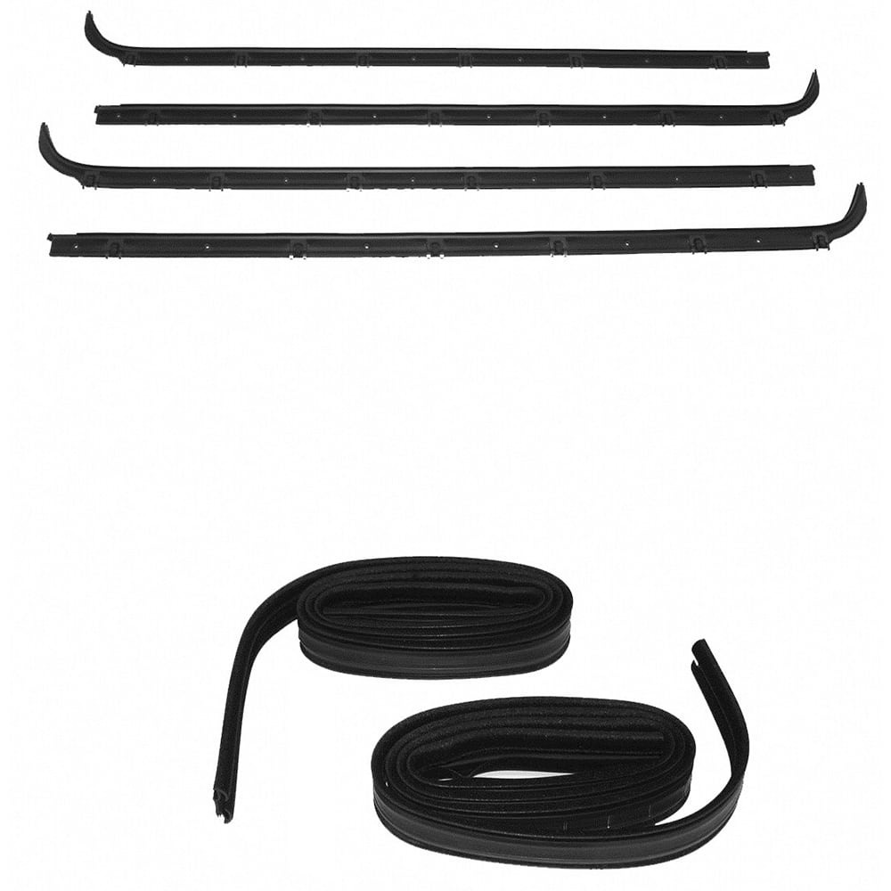 Fairchild Industries - Automotive Replacement Parts; Type: Belt; Channel Kit ; Application: 1983-1988 Ford Ranger Belt, Channel Kit replaces OEM# F1TZ10201K81A/80A; E9TZ1021546A; E9TZ1021453A; E9TZ1021452A; E3TZ1021457A; E3TZ1021456A - Exact Tooling