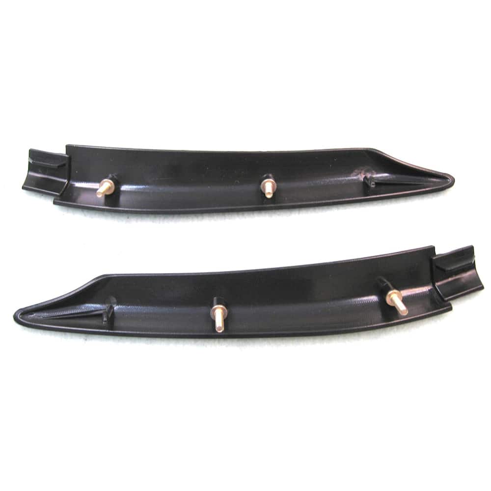 Fairchild Industries - Automotive Replacement Parts; Type: Belt Molding Extensions Kit ; Application: 1988-1993 Ford Mustang Belt Molding Extensions Kit replaces OEM# E8ZZ-6120935B; E8ZZ-6120934B - Exact Tooling