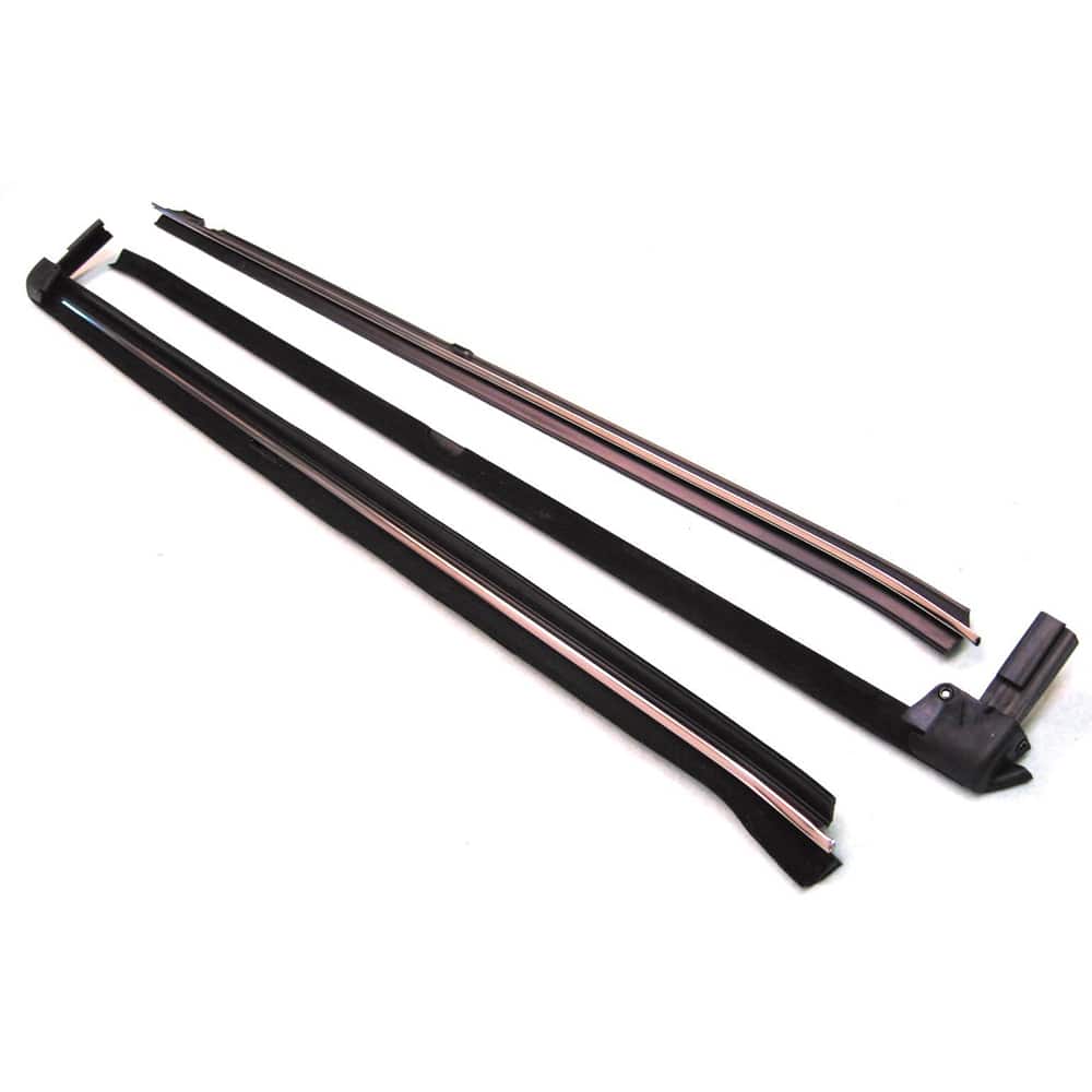 Fairchild Industries - Automotive Replacement Parts; Type: Belt Weatherstrip Kit ; Application: 1987.5-1993 Ford Mustang Belt Weatherstrip Kit replaces OEM# F1ZZ6121453A; F1ZZ6121452A; E8ZZ6121457A; E8ZZ6121456A - Exact Tooling