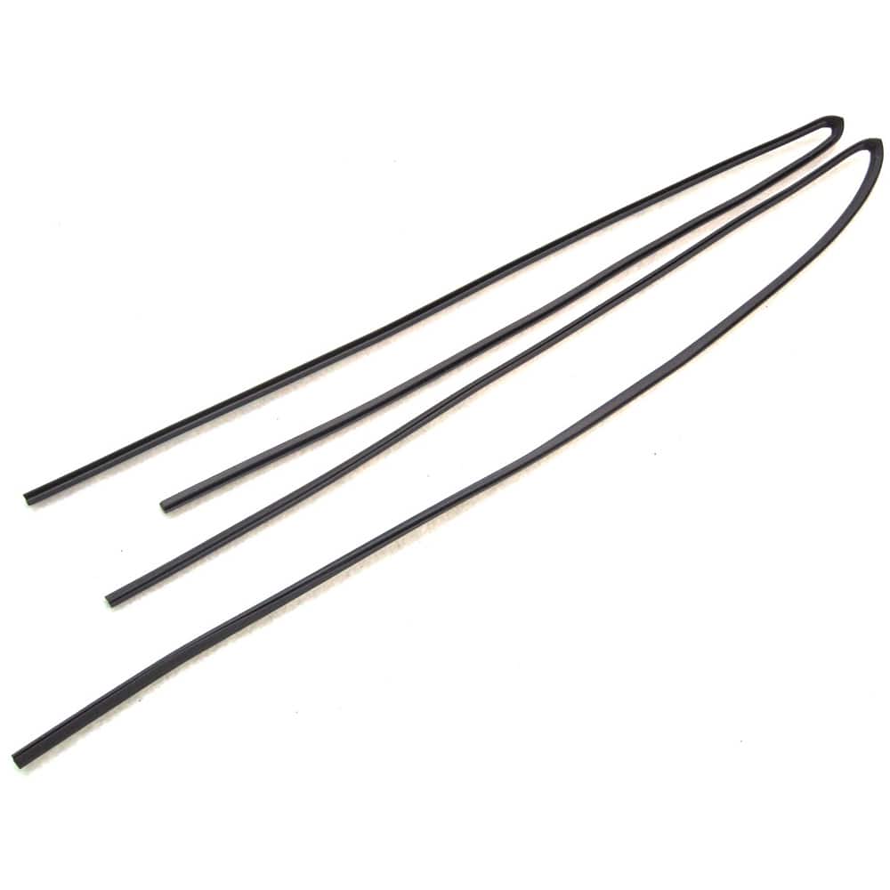 Fairchild Industries - Automotive Replacement Parts; Type: Windshield Seal Kit ; Application: 1989-1993 Ford Mustang Windshield Seal Kit replaces OEM# E9ZZ7603161A; E9ZZ7603160A - Exact Tooling