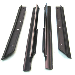 Fairchild Industries - Automotive Replacement Parts; Type: Quarter Window Belt Weatherstrip Kit ; Application: 1983-1993 Ford Mustang Quarter Window Belt Weatherstrip Kit replaces OEM# E3ZZ7630619B; E3ZZ7630618B; E3ZZ7629745A; E3ZZ7629744A - Exact Tooling