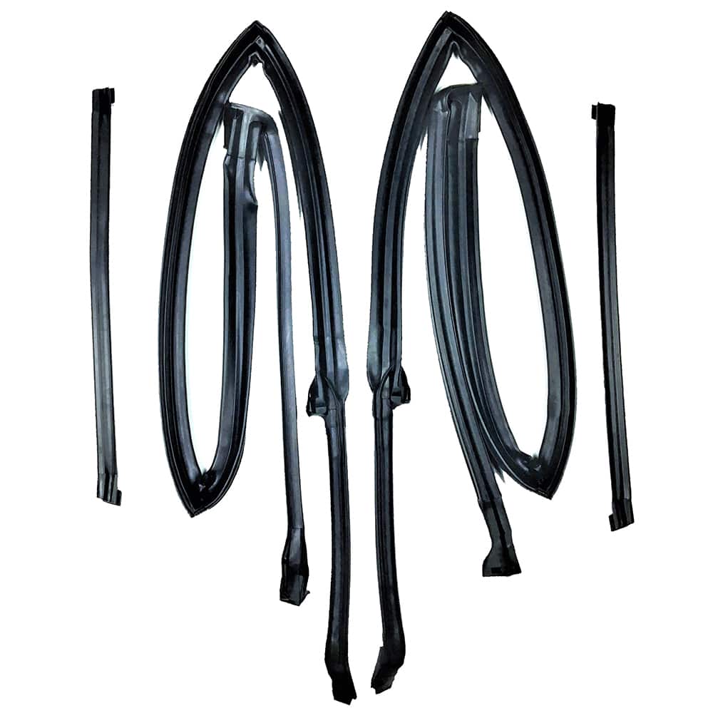Fairchild Industries - Automotive Replacement Parts; Type: T-Top Side Seal and Surround Seal Kit ; Application: 1982-1992 Chevy Camaro, Pontiac Firebird, 4 pc; T-Top Seal Kit, OEM#: 10165495, 10165494, 10165496, 10165496 replaces OEM# 10165494; 10165495; - Exact Tooling