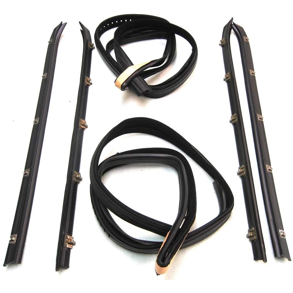 Fairchild Industries - Automotive Replacement Parts; Type: Belt; Channel Kit ; Application: 1973-1980 Chevrolet Blazer Belt, Channel Kit replaces OEM# 470433; 470434; 14027775; 14027776; 14027778; 14027777 - Exact Tooling