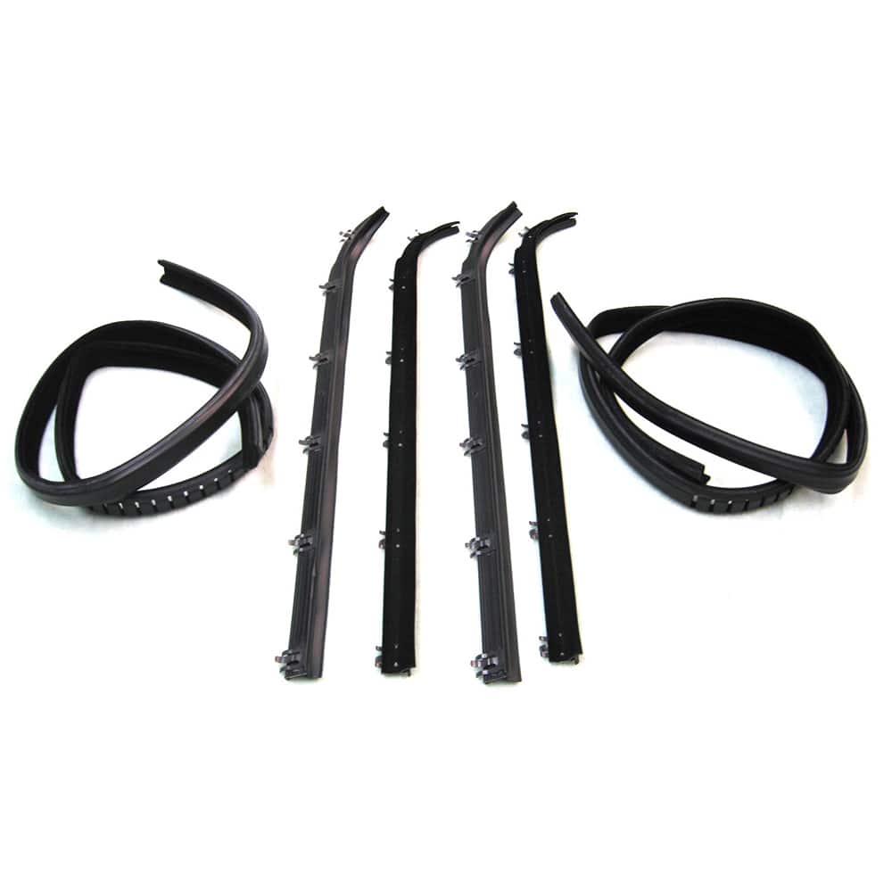 Fairchild Industries - Automotive Replacement Parts; Type: Belt; Channel Kit ; Application: 1984-1991 Ford Econoline Van Belt, Channel Kit replaces OEM# F1UZ1521546A; E9UZ1521453A; E9UZ1521452A; E4UZ1521457A; E4UZ1521456A - Exact Tooling