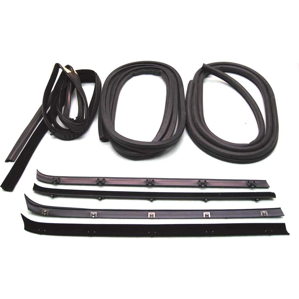 Fairchild Industries - Automotive Replacement Parts; Type: Belt Weatherstrip- Window Channel- Door Seal Kit ; Application: 1973-1980 Chevrolet C/K Truck Belt, Channel, Seal Kit replaces OEM# 470433; 470434; 14027775; 14027776; 14027778; 14027777; 1552276 - Exact Tooling