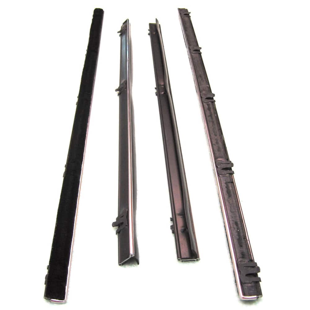 Fairchild Industries - Automotive Replacement Parts; Type: Quarter Window Belt Weatherstrip ; Application: 1966-1973 Jeep Jeepster Quarter Window Belt Weatherstrip - Exact Tooling