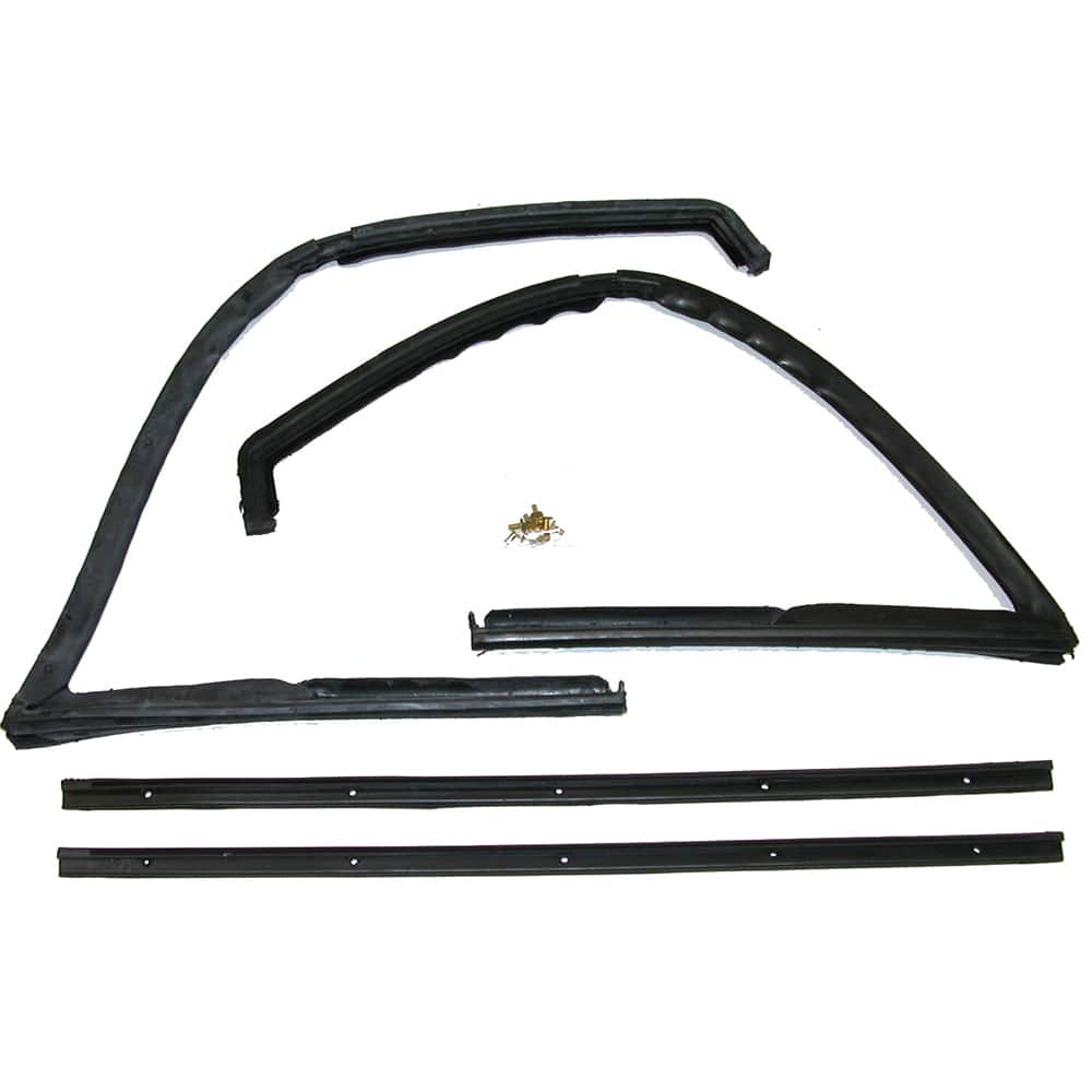 Fairchild Industries - Automotive Replacement Parts; Type: Vent Window Seal Kit ; Application: 1966-1977 Ford Bronco Vent Window Seal Kit replaces OEM# C6TZ9721448A; C6TZ9721449A; C6TZ9721450A - Exact Tooling