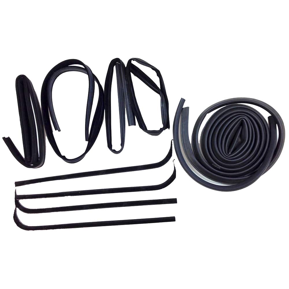 Fairchild Industries - Automotive Replacement Parts; Type: Belt Weatherstrip--Window Channel--Door Seal Kit ; Application: 1967-1970 Ford F-Series, Full Size Pickup Belt, Channel, Seal Kit replaces OEM# D0HZ8021508A; C7TZ8121546A; C7TZ8121453A; C7TZ81214 - Exact Tooling