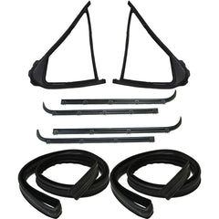 Fairchild Industries - Automotive Replacement Parts; Type: 8 pc Belt Weatherstrip; Vent Window Seal; Window Channel Kit ; Application: 1992-1996 Ford Bronco/Fullsize Truck 8 pc Belt Weatherstrip, Door Seal, Vent Window Seal,Window Channel Kit replaces OE - Exact Tooling