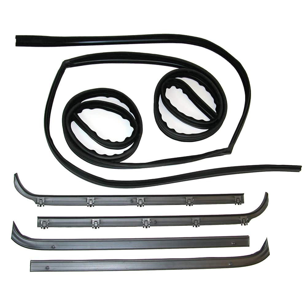 Fairchild Industries - Automotive Replacement Parts; Type: Belt Weatherstrip- Window Channel Kit ; Application: 1980-1986 Ford F-Series, Full Size Pickup Belt, Channel Kit replaces OEM# E9TZ1521536A; F0TZ1521536A; F5TZ1521536A; E0TZ1021453A; E0TZ1021452A - Exact Tooling