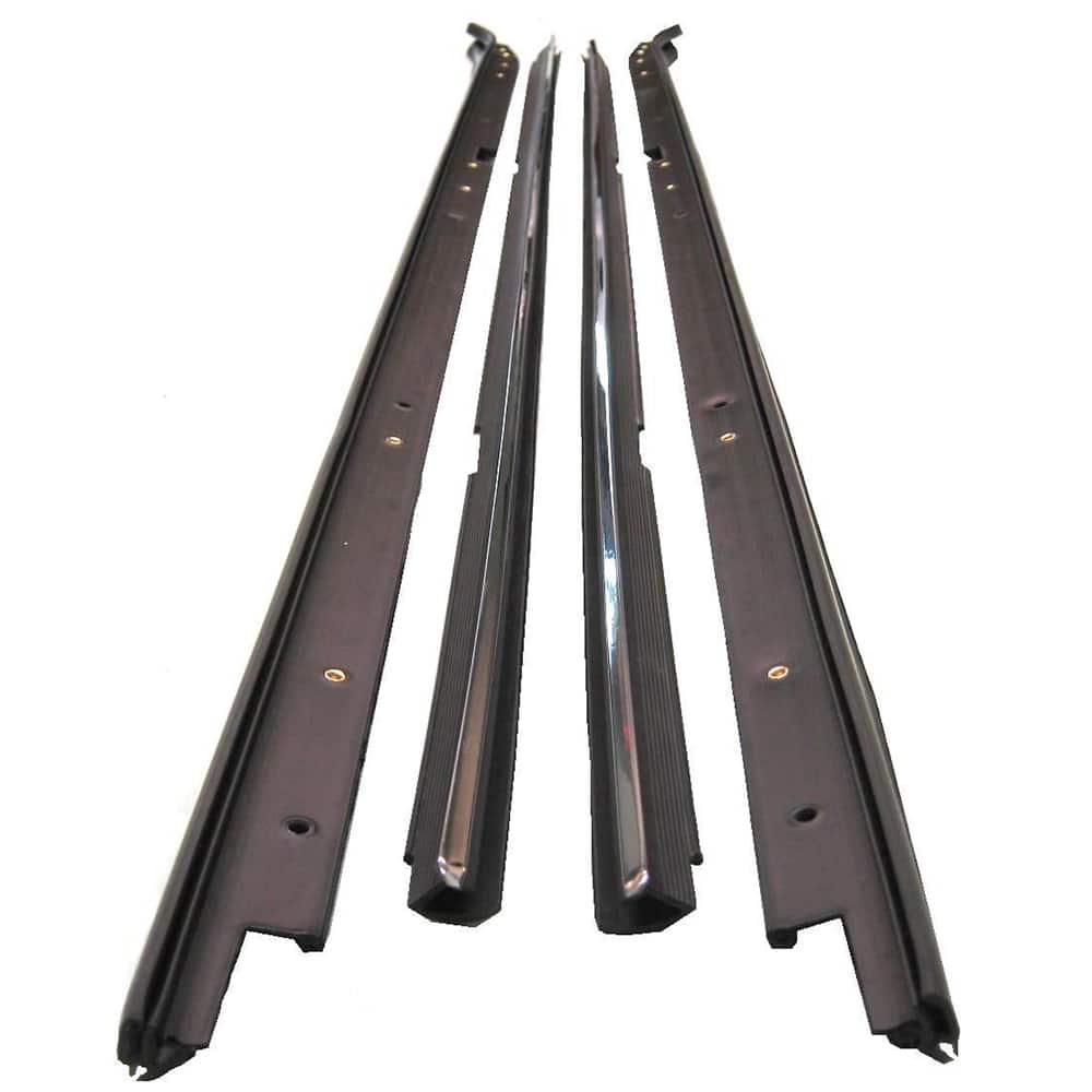 Fairchild Industries - Automotive Replacement Parts; Type: Belt Weatherstrip Kit ; Application: 1982-1988 Oldsmobile Calais Belt Weatherstrip Kit replaces OEM# 20363107; 20363106; 20674281; 20674280 - Exact Tooling