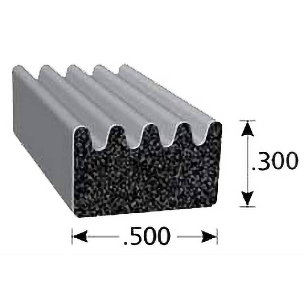 Fairchild Industries - Automotive Replacement Parts; Type: Rubber Seal ; Application: EPDM Sponge rubber seal with PSA Tape - Exact Tooling