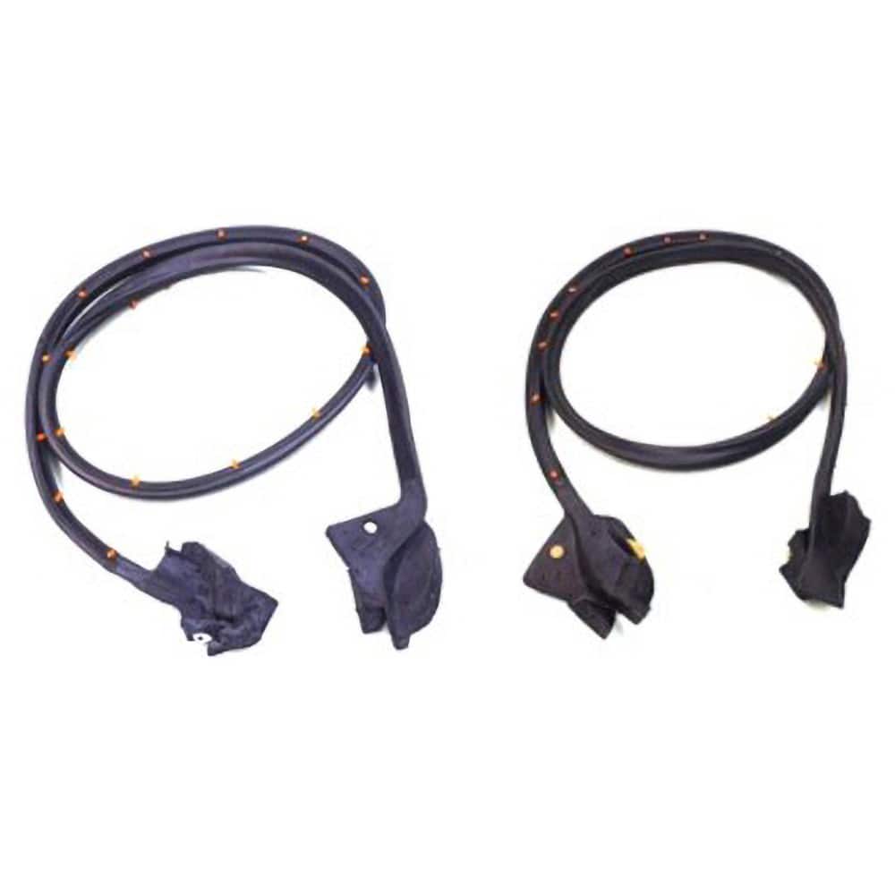 Fairchild Industries - Automotive Replacement Parts; Type: Door Seal Kit ; Application: 1970-1981 Chevrolet Camaro Door Seal Kit replaces OEM# 9868431; 9868430 - Exact Tooling