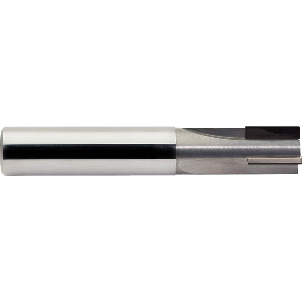 M.A. Ford - Corner Radius & Corner Chamfer End Mills; Mill Diameter (Inch): 3/8 ; Mill Diameter (Decimal Inch): 0.3750 ; End Type: Corner Chamfer ; Chamfer Width (Decimal Inch): 0.0100 ; Number of Flutes: 3 ; Material: PCD - Exact Tooling