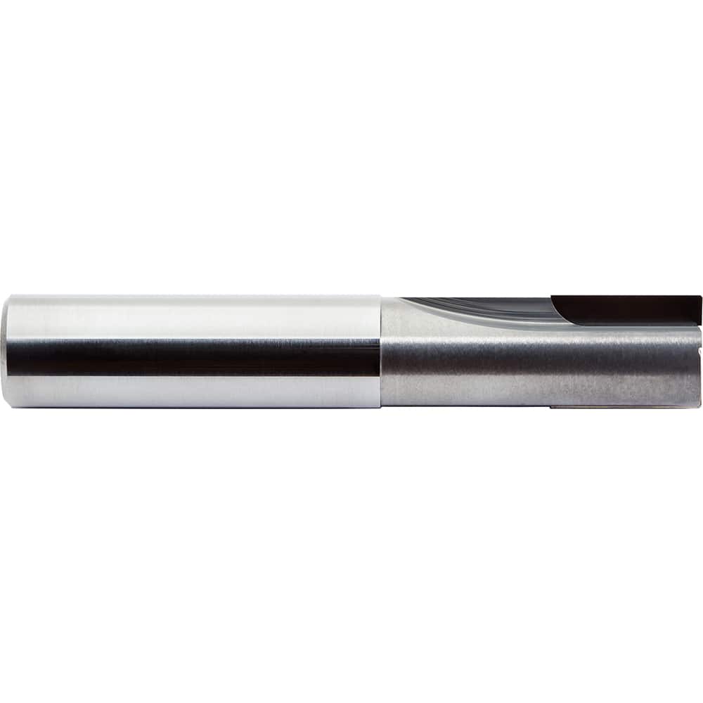 M.A. Ford - Corner Radius & Corner Chamfer End Mills; Mill Diameter (mm): 12.00 ; Mill Diameter (Decimal Inch): 0.4724 ; End Type: Corner Chamfer ; Chamfer Width (Decimal Inch): 0.2500 ; Number of Flutes: 2 ; Material: PCD - Exact Tooling
