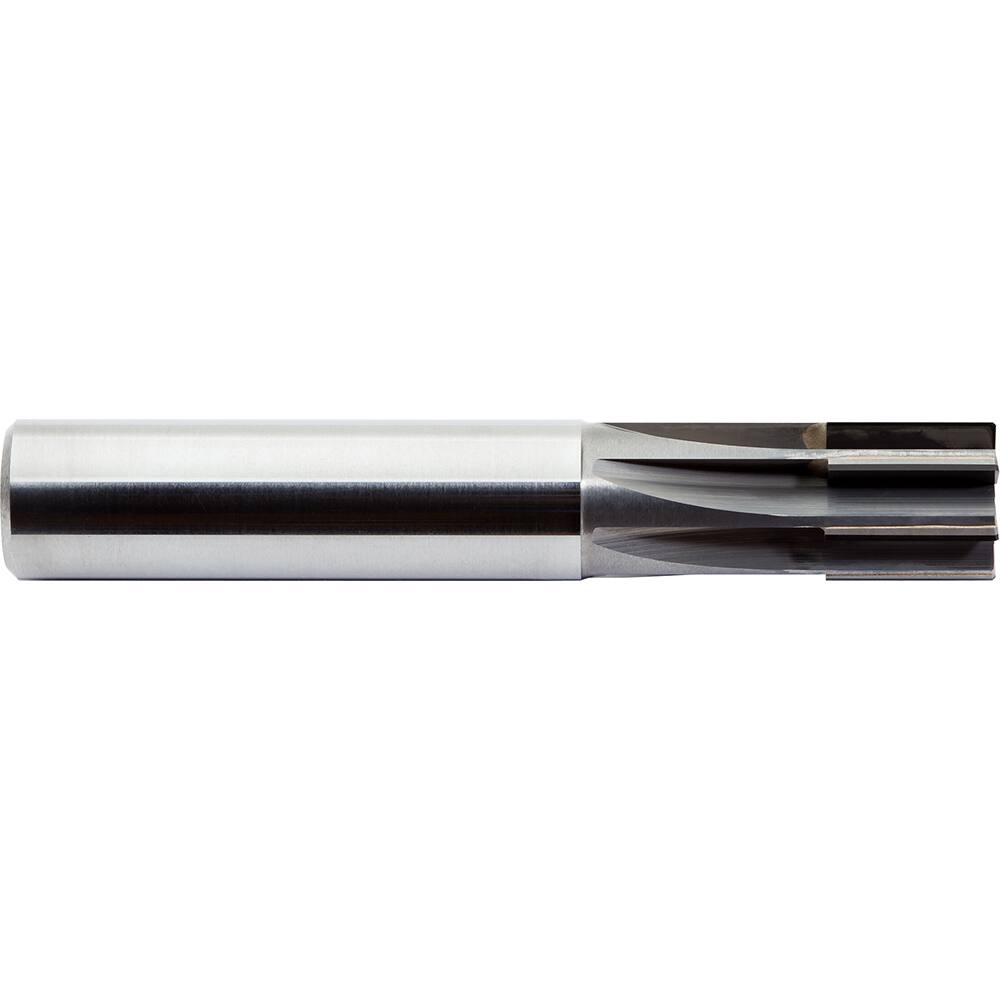 M.A. Ford - Corner Radius & Corner Chamfer End Mills; Mill Diameter (mm): 16.00 ; Mill Diameter (Decimal Inch): 0.6299 ; End Type: Corner Chamfer ; Chamfer Width (Decimal Inch): 0.2500 ; Number of Flutes: 7 ; Material: PCD - Exact Tooling