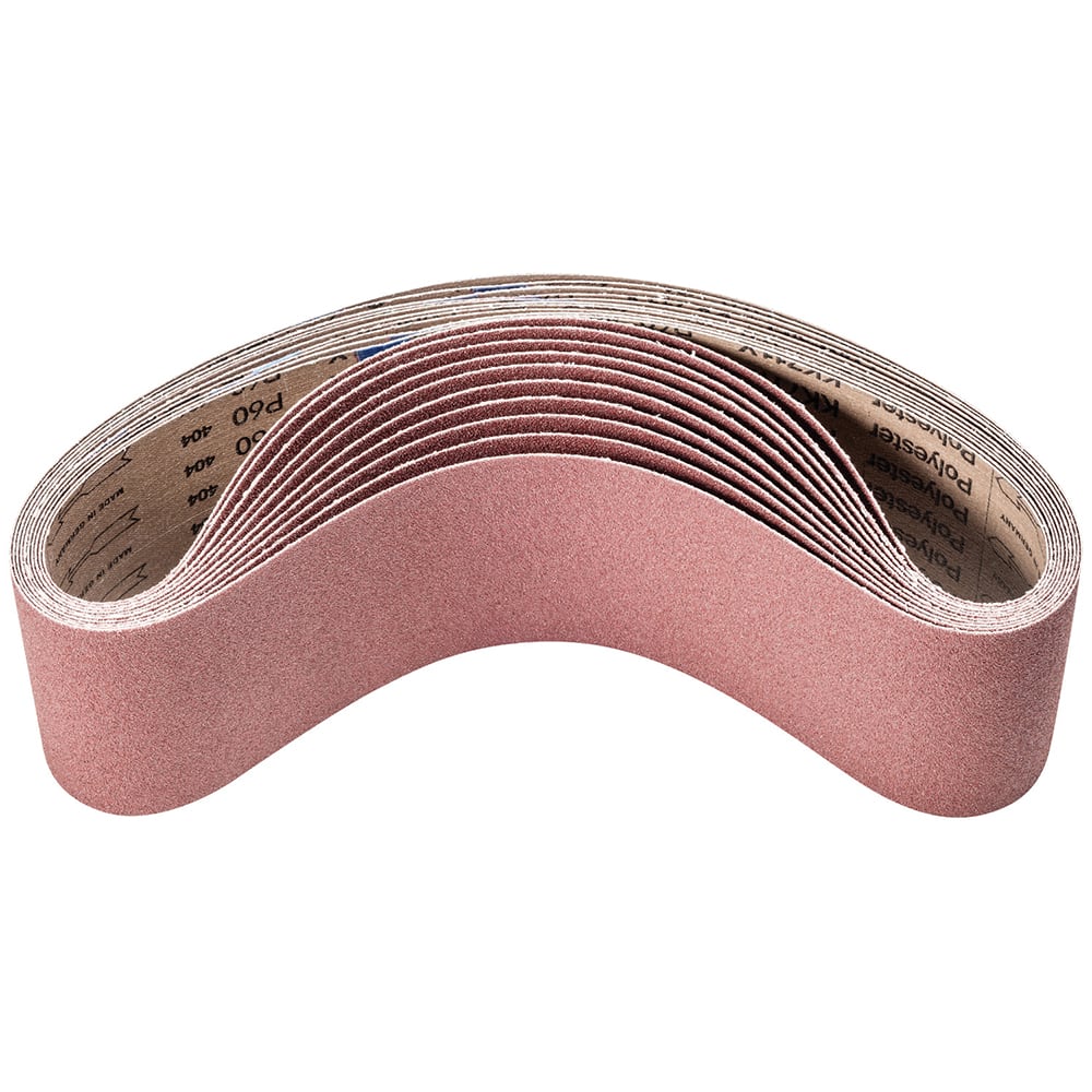 PFERD - Abrasive Belts; Abrasive Type: Coated ; Belt Width (Inch): 4 ; Overall Length (Inch): 36 ; Abrasive Material: Aluminum Oxide ; Grit: 60 - Exact Tooling