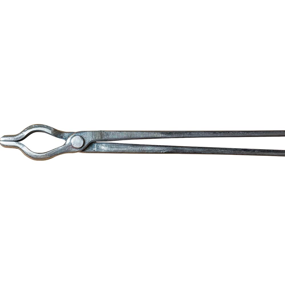 Lansing Forge, Inc. - Tongs; Type: Curved; Flat Jaw ; Overall Length (Inch): 36.00000 ; Material: High Carbon Steel - Exact Tooling
