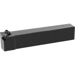 Kyocera - Indexable Grooving Toolholders; Internal or External: External ; Toolholder Type: Face Grooving ; Hand of Holder: Left Hand ; Maximum Depth of Cut: 0.2100 ; Maximum Depth of Cut (Inch): 0.2100 ; Maximum Depth of Cut (Decimal Inch): 0.2100 - Exact Tooling