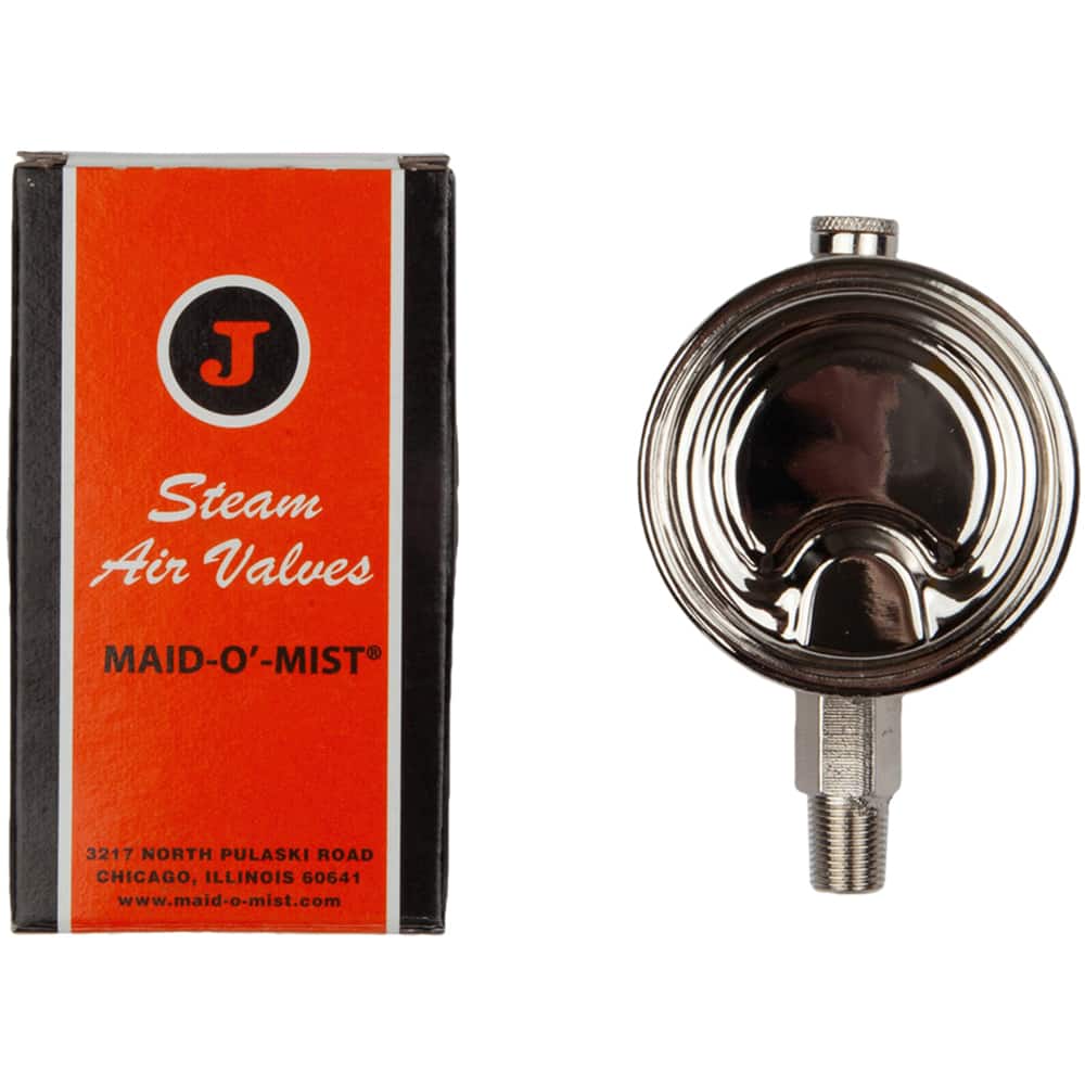 Jacobus - Air Vents; Pipe Size: 1/8 (Inch); End Connections: MIP ; Maximum Working Pressure (psi): 10.000 - Exact Tooling
