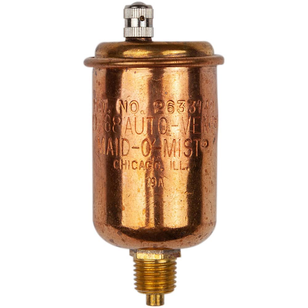 MaidOMist - Air Vents; Pipe Size: 1/8 (Inch); End Connections: MIP ; Maximum Working Pressure (psi): 50.000 - Exact Tooling