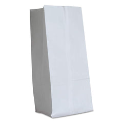 GEN - Paper Bags; Type: Grocery Bag ; Color: White ; Size: 7-3/4 x 4-13/16 x 16 ; Material: Paper - Exact Tooling