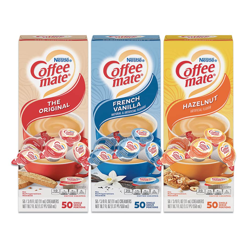 Coffee-Mate - Coffee, Tea & Accessories; Breakroom Accessory Type: Condiment ; Breakroom Accessory Description: Coffee Condiments-Creamer - Exact Tooling