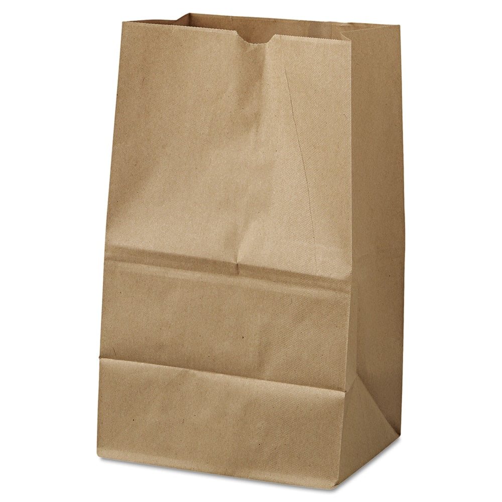 GEN - Paper Bags; Type: Grocery Bag ; Color: Kraft ; Size: 8-1/4 x 5-15/16 x 13-3/8 ; Material: Paper - Exact Tooling