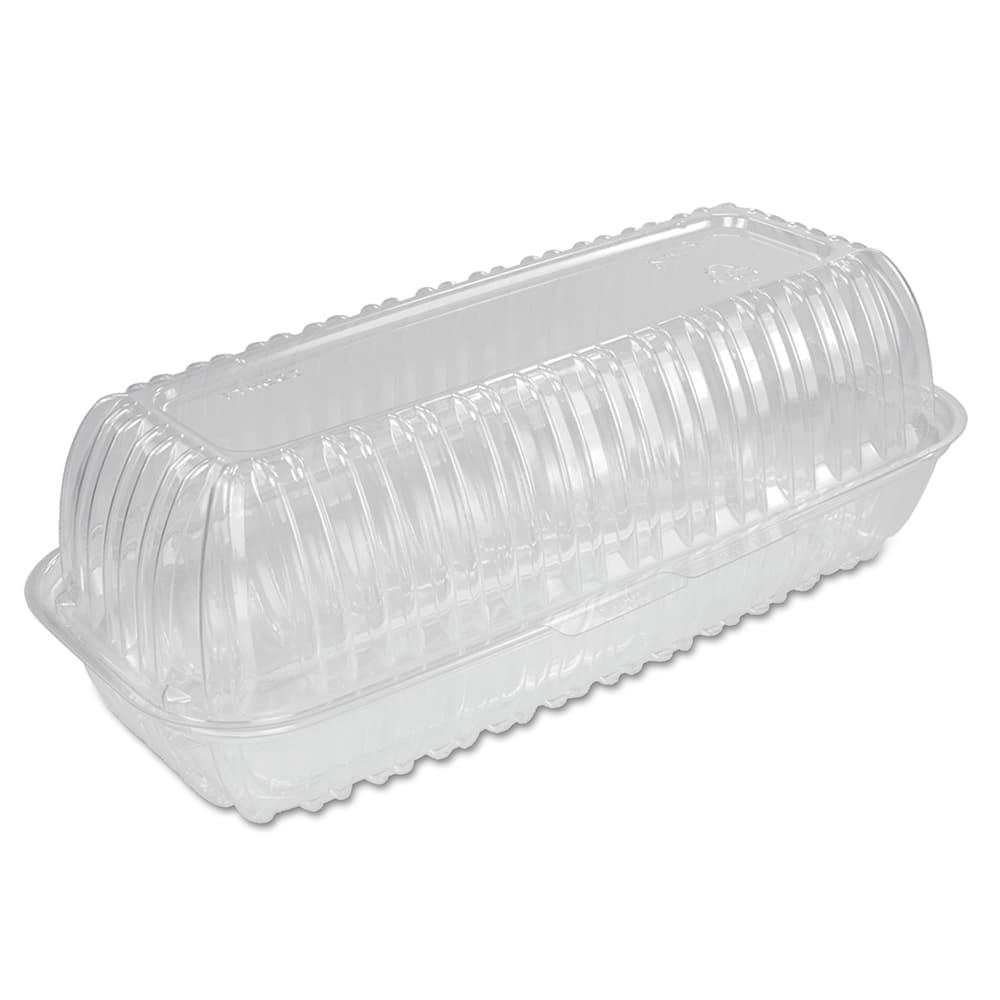 DART - Food Containers; Type: Hinged Container ; Shape: Rectangular ; Volume Range: 64 oz. - Exact Tooling