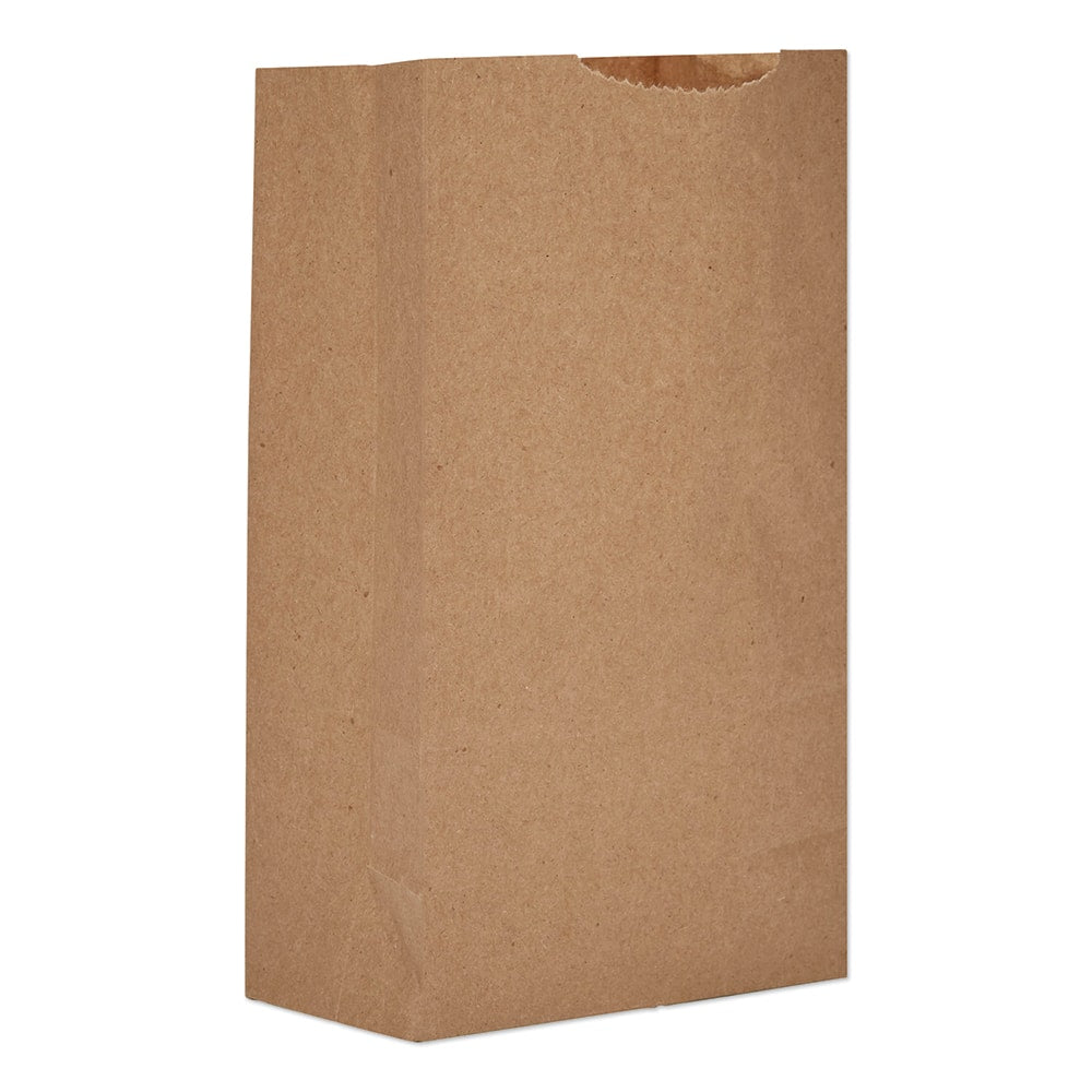 GEN - Paper Bags; Type: Grocery Bag ; Color: Kraft ; Size: 4-3/4 x 2-15/16 x 8-9/16 ; Material: Paper - Exact Tooling