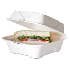 ECO PRODUCTS - Food Containers; Type: Clamshell Container ; Shape: Square ; Volume Range: 64 oz. - Exact Tooling