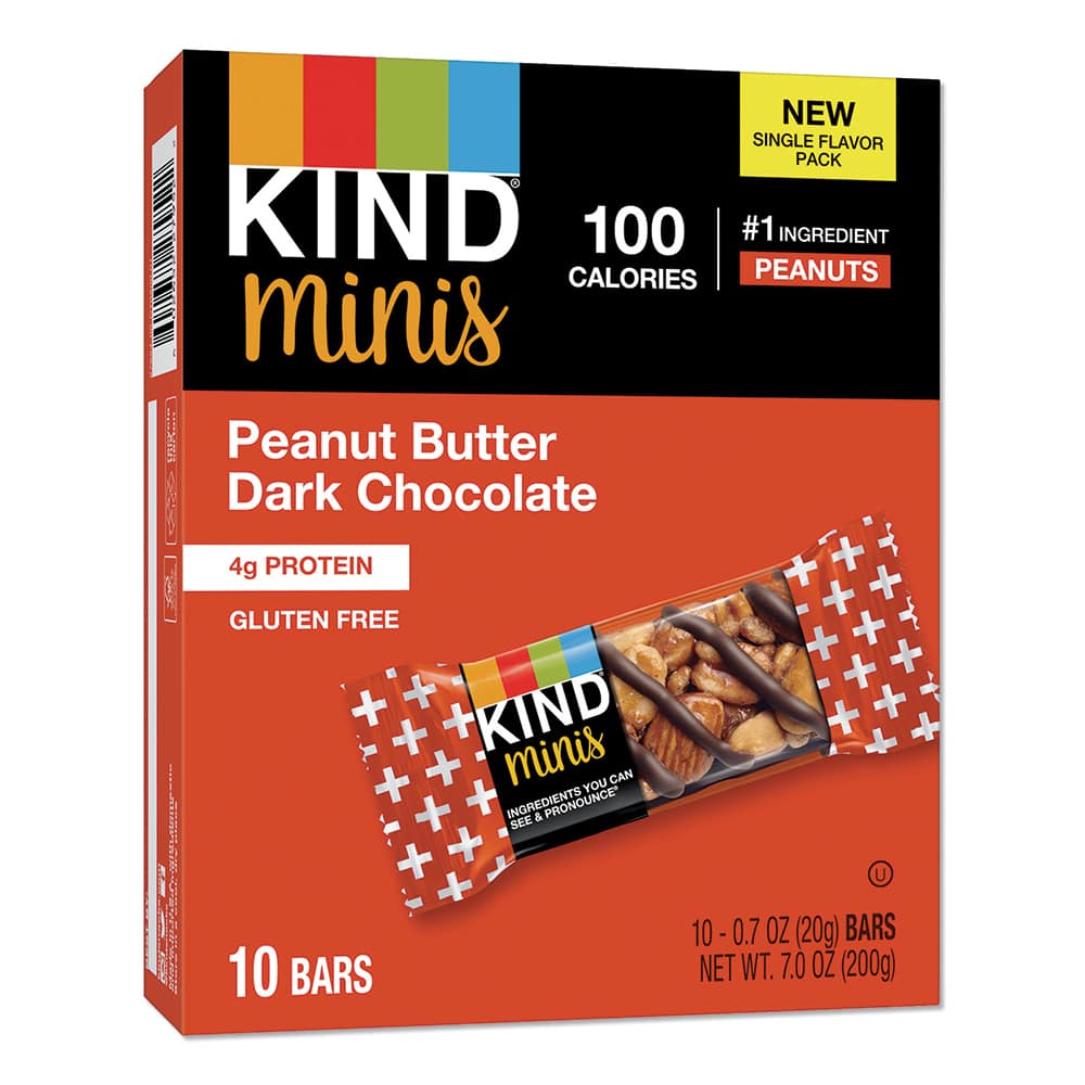 KIND - Snacks, Cookies, Candy & Gum; Breakroom Accessory Type: Nutrition Bar ; Breakroom Accessory Description: Food-Nutrition Bar - Exact Tooling