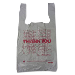 Barnes Paper Company - Paper Bags; Type: Shopping Bag ; Color: White ; Size: 10 x 5 x 19 ; Material: High-Density Polyethylene - Exact Tooling