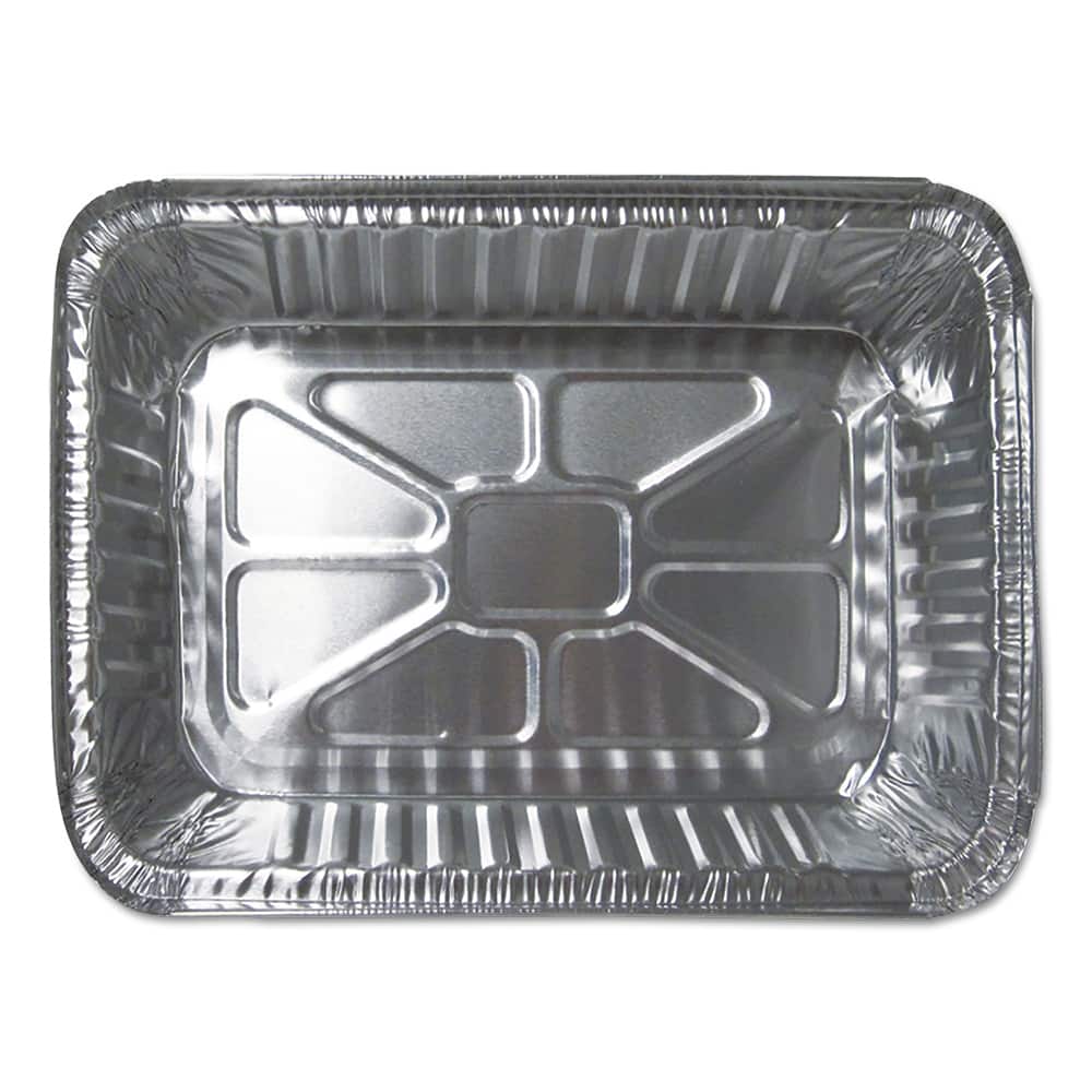 Durable Packaging - Food Containers; Type: Container ; Shape: Rectangular ; Volume Range: Smaller than 64 oz. ; Height (Decimal Inch): 2.000000 ; Diameter/Width (Decimal Inch): 8.6875 ; Length (Decimal Inch): 6.1250 - Exact Tooling