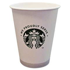Starbucks - Paper & Plastic Cups, Plates, Bowls & Utensils; Breakroom Accessory Type: Paper Cups ; Breakroom Accessory Description: Cups-Hot Drink; Paper ; Color: White/Green - Exact Tooling