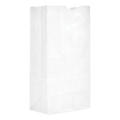 GEN - Paper Bags; Type: Grocery Bag ; Color: White ; Size: 8-1/4 x 5-15/16 x 16-1/8 ; Material: Paper - Exact Tooling