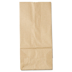 GEN - Paper Bags; Type: Grocery Bag ; Color: Kraft ; Size: 5-1/4 x 3-7/16 x 10-15/16 ; Material: Paper - Exact Tooling