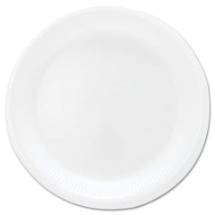 DART - Paper & Plastic Cups, Plates, Bowls & Utensils; Breakroom Accessory Type: Plates ; Breakroom Accessory Description: Dinnerware-Plate; Foam ; Color: White - Exact Tooling