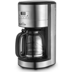 Coffee Pro - Coffee Makers; Coffee Maker Type: 12-Cup Automatic Drip Coffee Maker ; For Use With: Coffee ; Color: Stainless Steel ; Special Item Information: 1 Burner; 1 Warmer - Exact Tooling