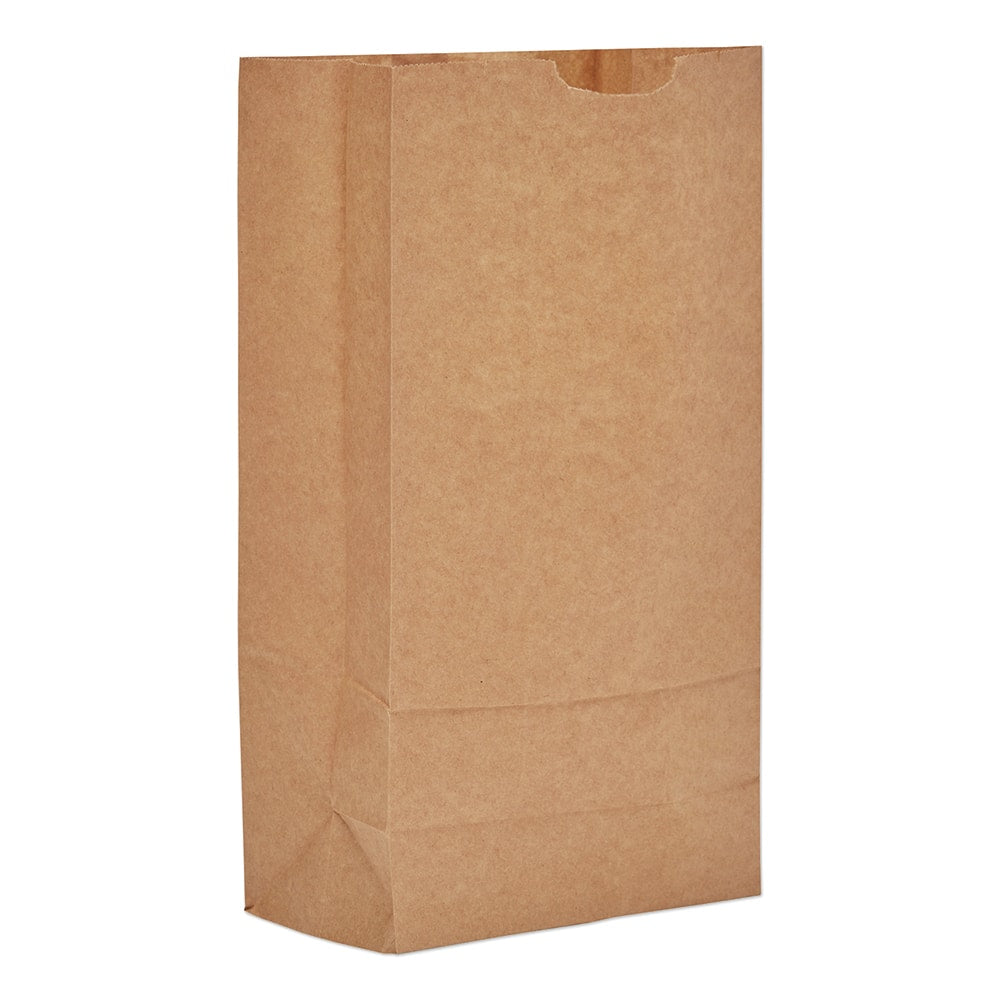 GEN - Paper Bags; Type: Grocery Bag ; Color: Kraft ; Size: 10-1/8 x 6-3/4 x 14-3/8 ; Material: Paper - Exact Tooling