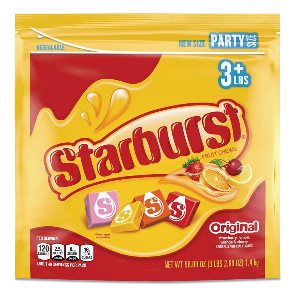 Starburst - Snacks, Cookies, Candy & Gum; Breakroom Accessory Type: Candy ; Breakroom Accessory Description: Food-Candy - Exact Tooling