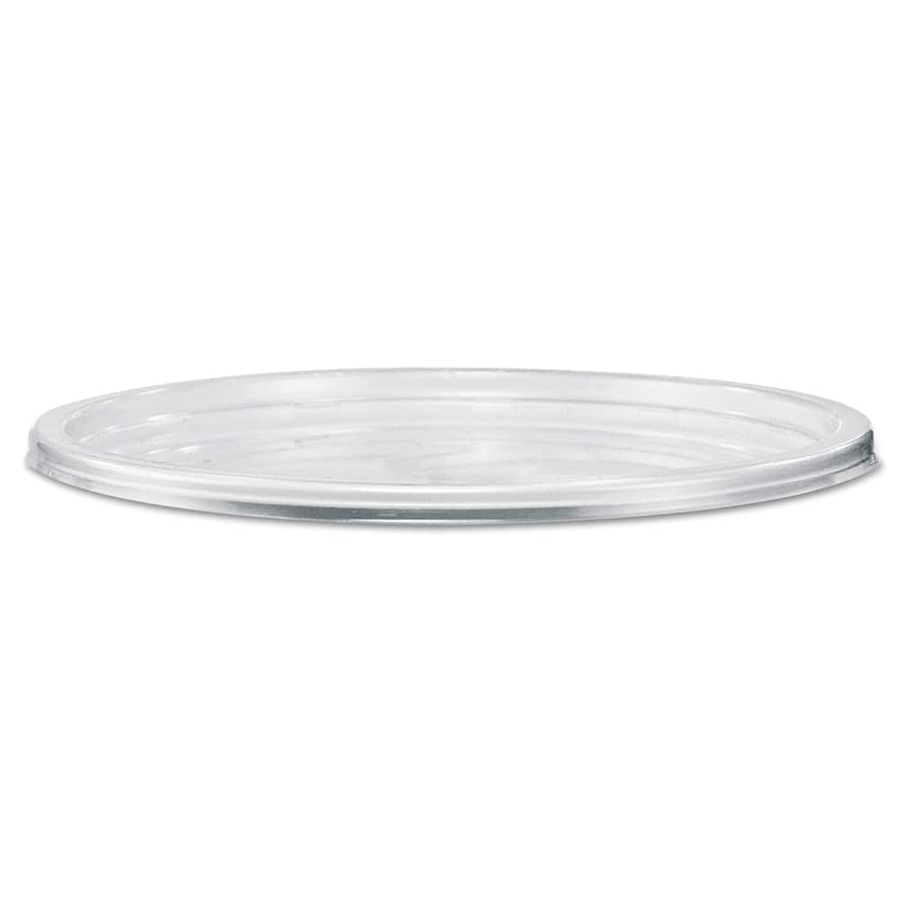 DART - Food Container Lids; For Use With: Conex? Deli Container ; Shape: Round ; Diameter/Width (Decimal Inch): 4.8000 ; Length (Decimal Inch): 24.8100 ; Material Family: Plastic ; Color: Clear - Exact Tooling