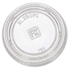 Fabri-Kal - Paper & Plastic Cups, Plates, Bowls & Utensils; Breakroom Accessory Type: Portion Cup Lids ; Breakroom Accessory Description: Cup Lids-Portion Cup ; Color: Clear - Exact Tooling