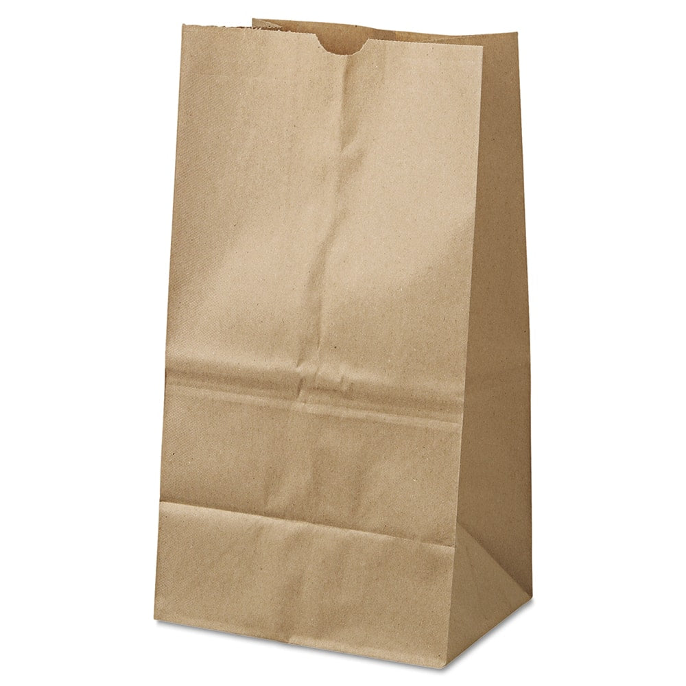 GEN - Paper Bags; Type: Grocery Bag ; Color: Kraft ; Size: 8-1/4 x 6-1/8 x 15-7/8 ; Material: Paper - Exact Tooling