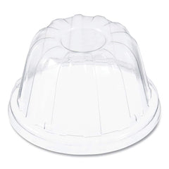 DART - Paper & Plastic Cups, Plates, Bowls & Utensils; Breakroom Accessory Type: Cold Cup Lid ; Breakroom Accessory Description: Cup Lids-Cold Cup Dome ; Color: Clear - Exact Tooling