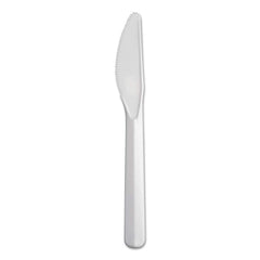 DART - Paper & Plastic Cups, Plates, Bowls & Utensils; Breakroom Accessory Type: Knife ; Breakroom Accessory Description: Utensils-Disposable Knife ; Color: White - Exact Tooling