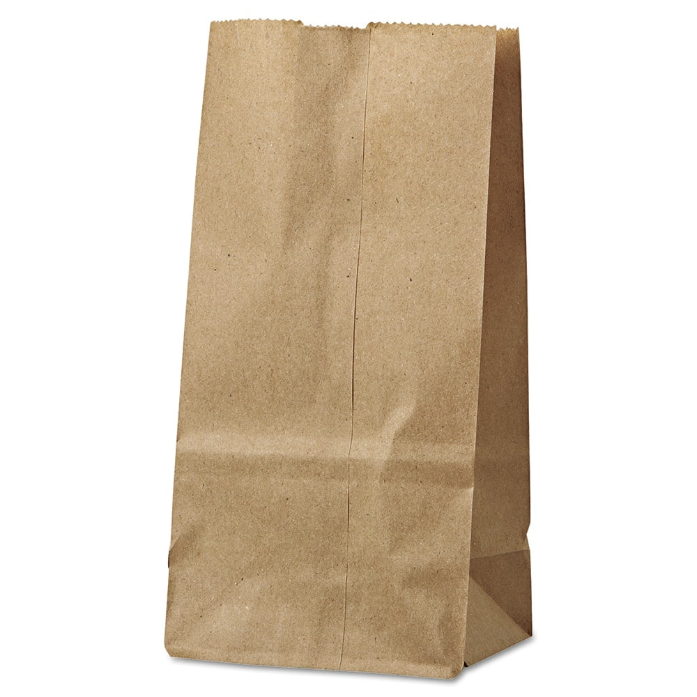 GEN - Paper Bags; Type: Grocery Bag ; Color: Kraft ; Size: 4-5/16 x 2-7/16 x 7-7/8 ; Material: Paper - Exact Tooling