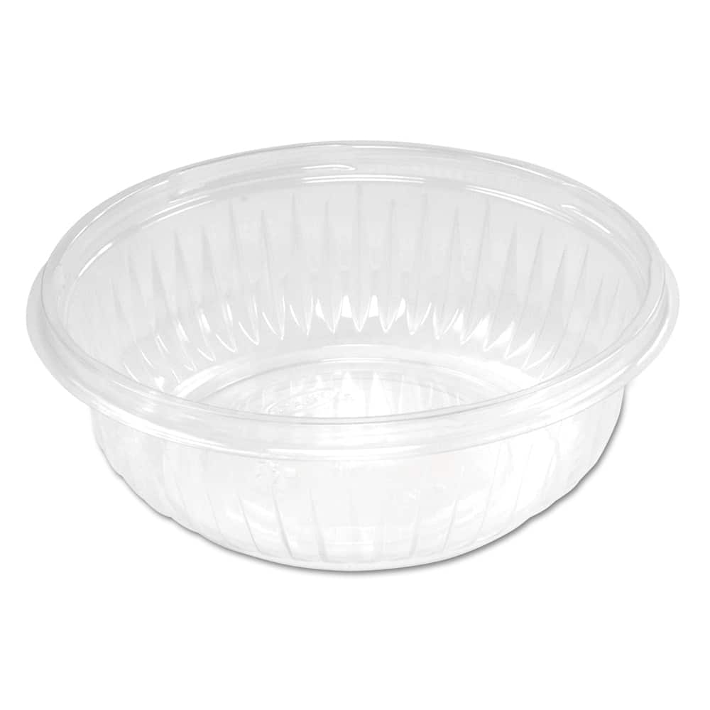 DART - Food Containers; Type: Bowl & Lid ; Shape: Round ; Volume Range: Smaller than 64 oz. ; Height (Decimal Inch): 2.000000 ; Diameter/Width (Decimal Inch): 5.3000 ; Material Family: Plastic - Exact Tooling
