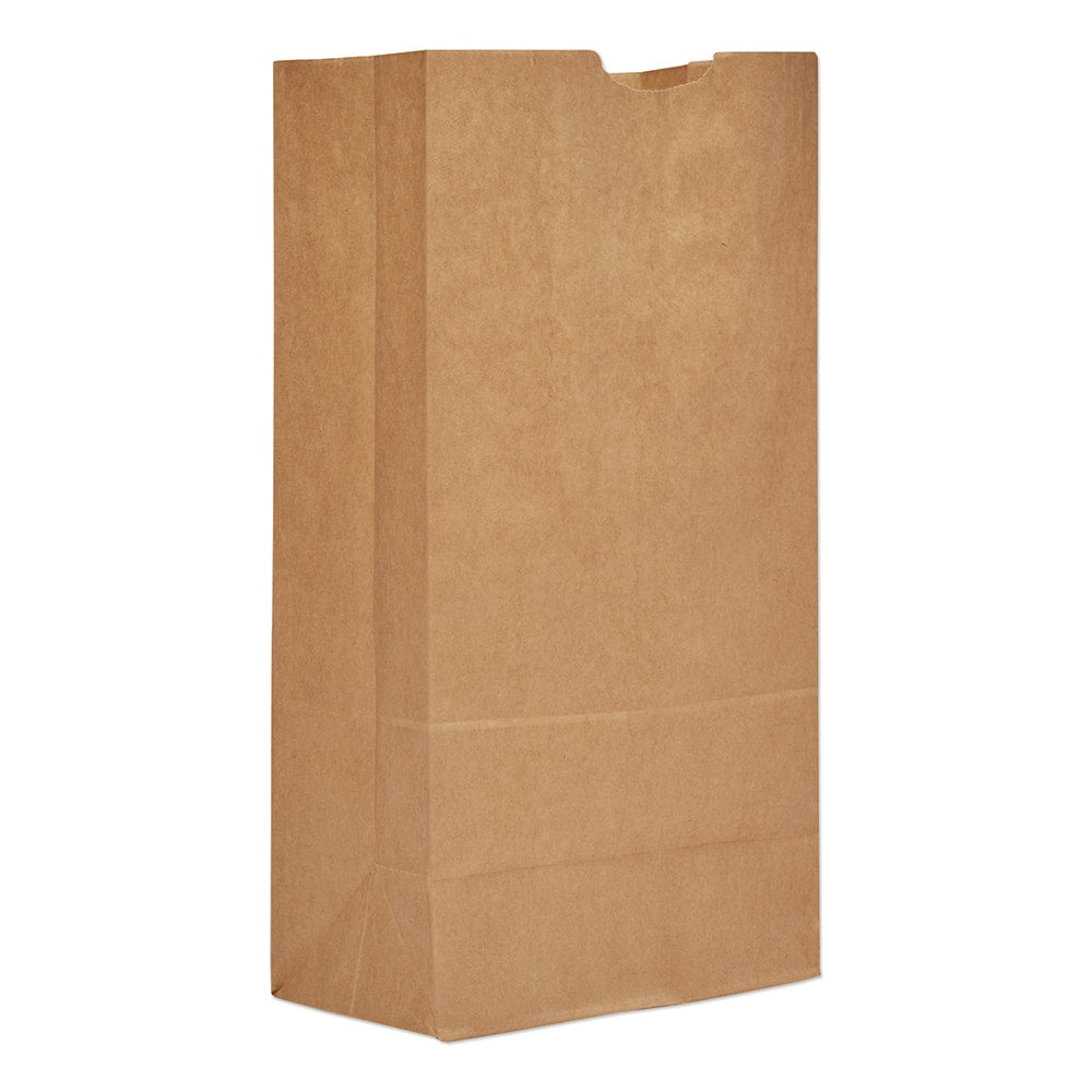 GEN - Paper Bags; Type: Grocery Bag ; Color: Kraft ; Size: 8-1/4 x 5-15/16 x 16-1/8 ; Material: Paper - Exact Tooling